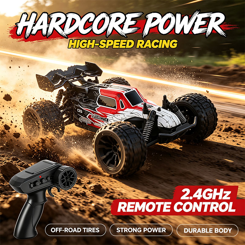 Rc Hobby Grade Monster Truck - RCカー 20KM/H 高速 4WD オフロード モンスタートラック