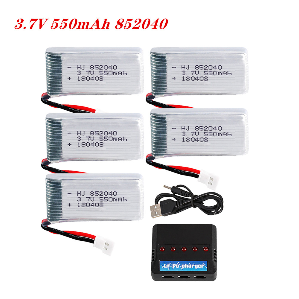 Rc Hobby Vehicles - 3.7V 550mAh 25C リポバッテリー 852040 JXDに適しています