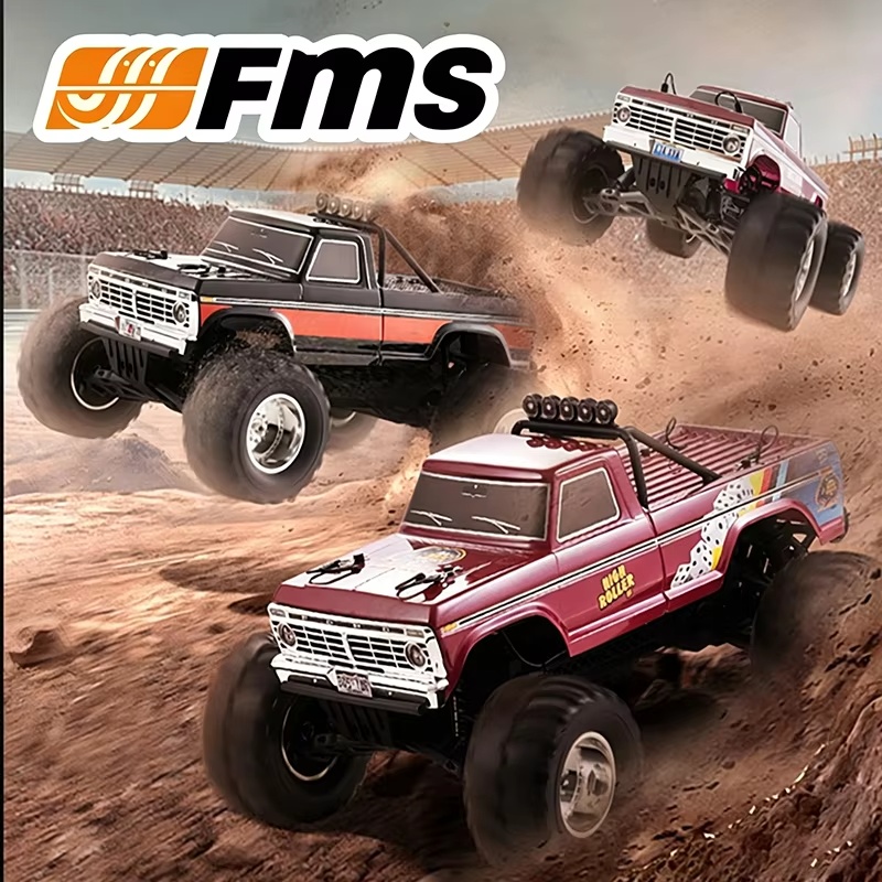 ホビーグレードFMS 1/10 フォードF100ライセンス取 - Rc Hobby Grade Monster Truck のレビューと価格