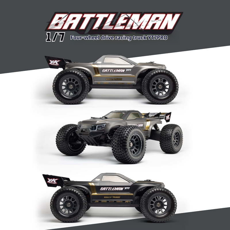 Yk9071pro Yt7 1/7スケール、高速ブラシレスモ - Rc Hobby Grade Monster Truck のレビューと価格