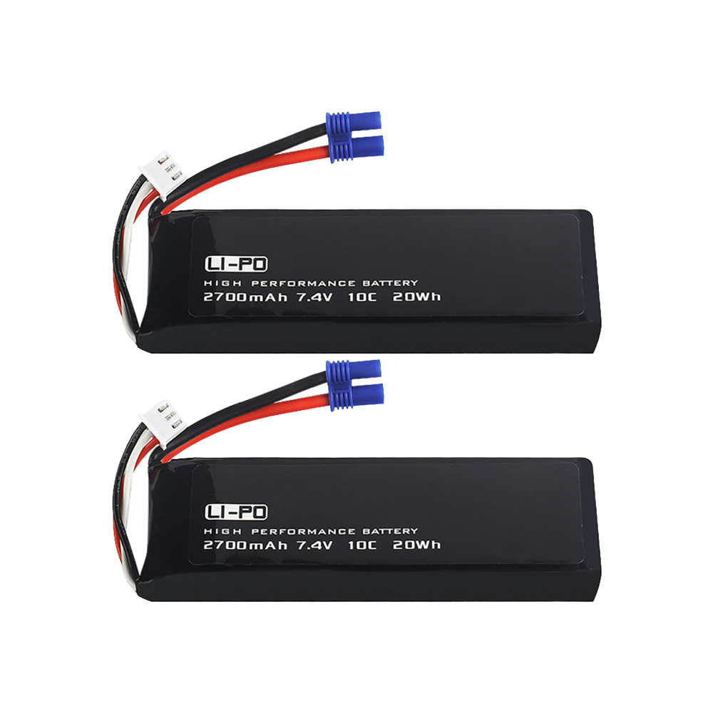 7.4V 2700mAh 10C オリジナルバッテリー Hu - Rc Hobby Vehicles のレビューと価格
