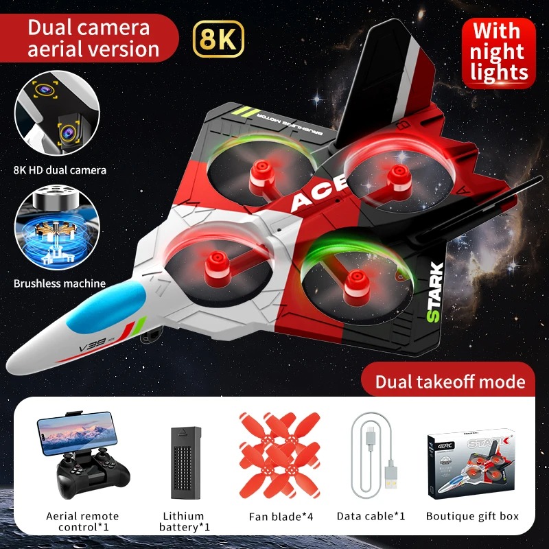 デュアルカメラ、rcプレーン、エアロジェットロン、ファイター - Rc Hobby Experts のレビューと価格
